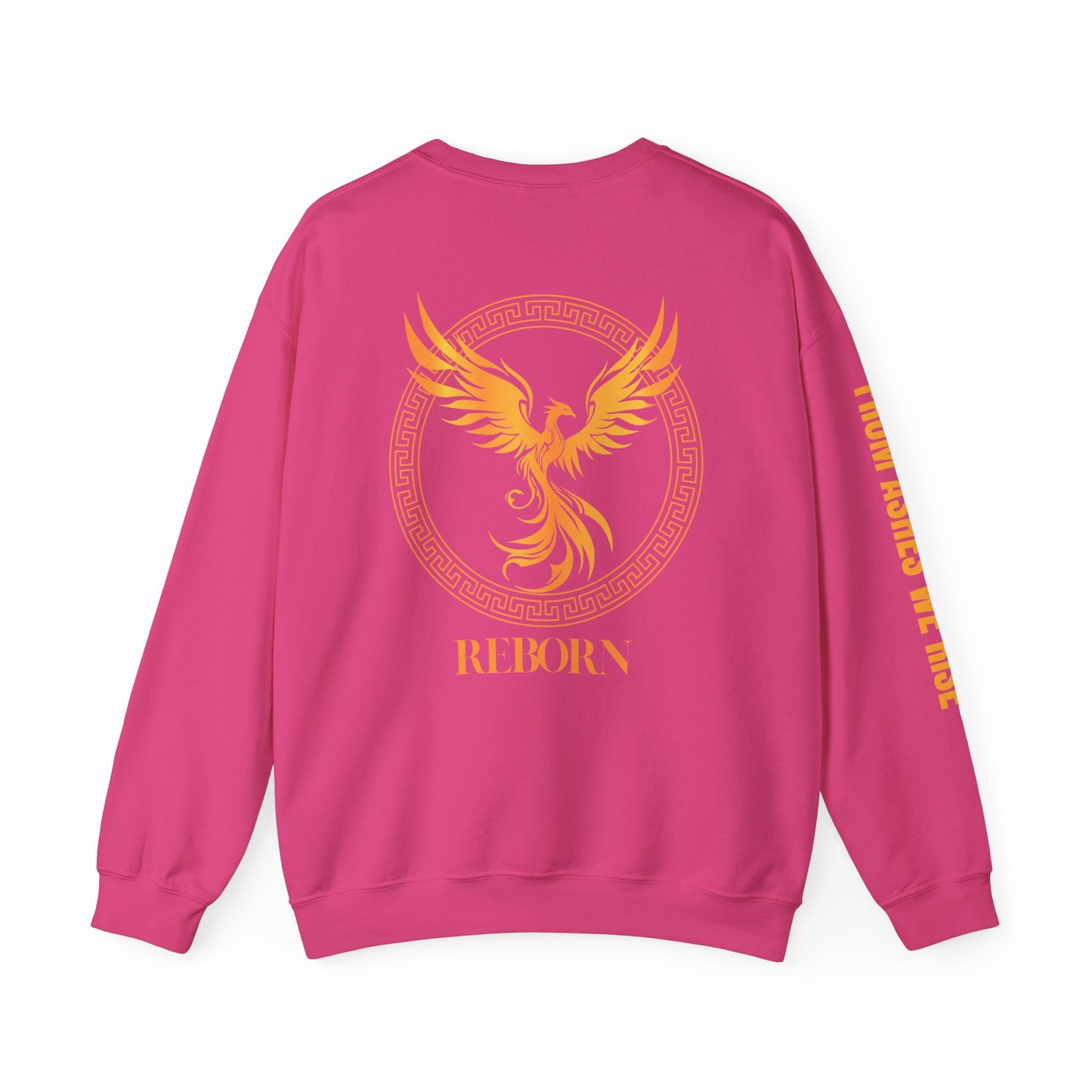 Phoenix Reborn Sweatshirt, perfect for Phoenix lovers, mythology enthusiasts, cozy winter nights, gift for fantasy fans, mythical creature