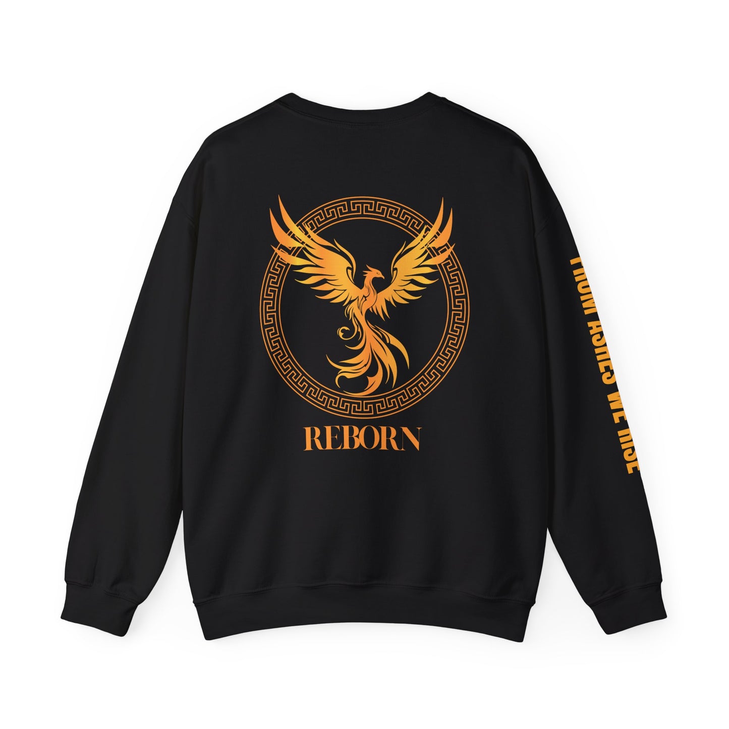 Phoenix Reborn Sweatshirt, perfect for Phoenix lovers, mythology enthusiasts, cozy winter nights, gift for fantasy fans, mythical creature