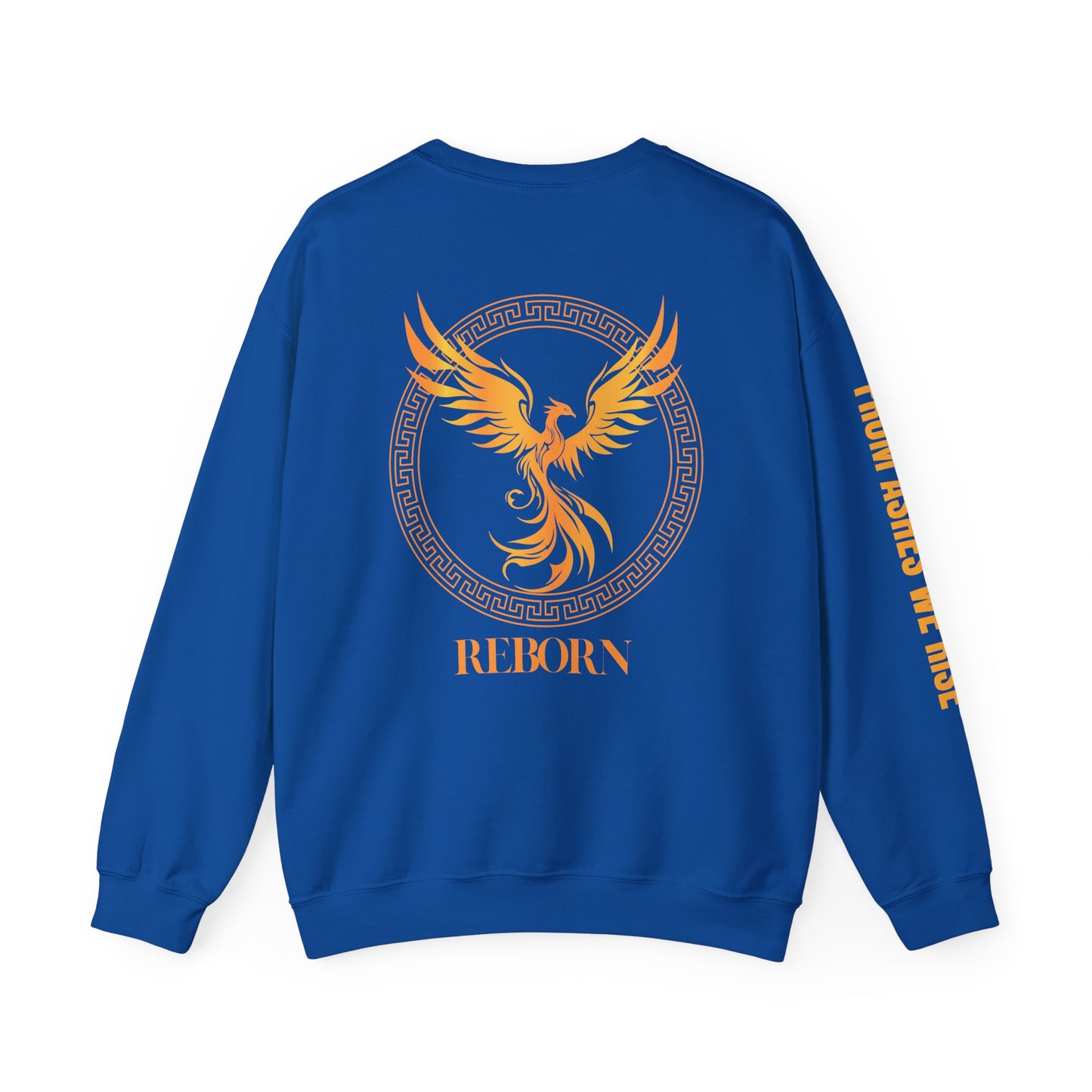 Phoenix Reborn Sweatshirt, perfect for Phoenix lovers, mythology enthusiasts, cozy winter nights, gift for fantasy fans, mythical creature