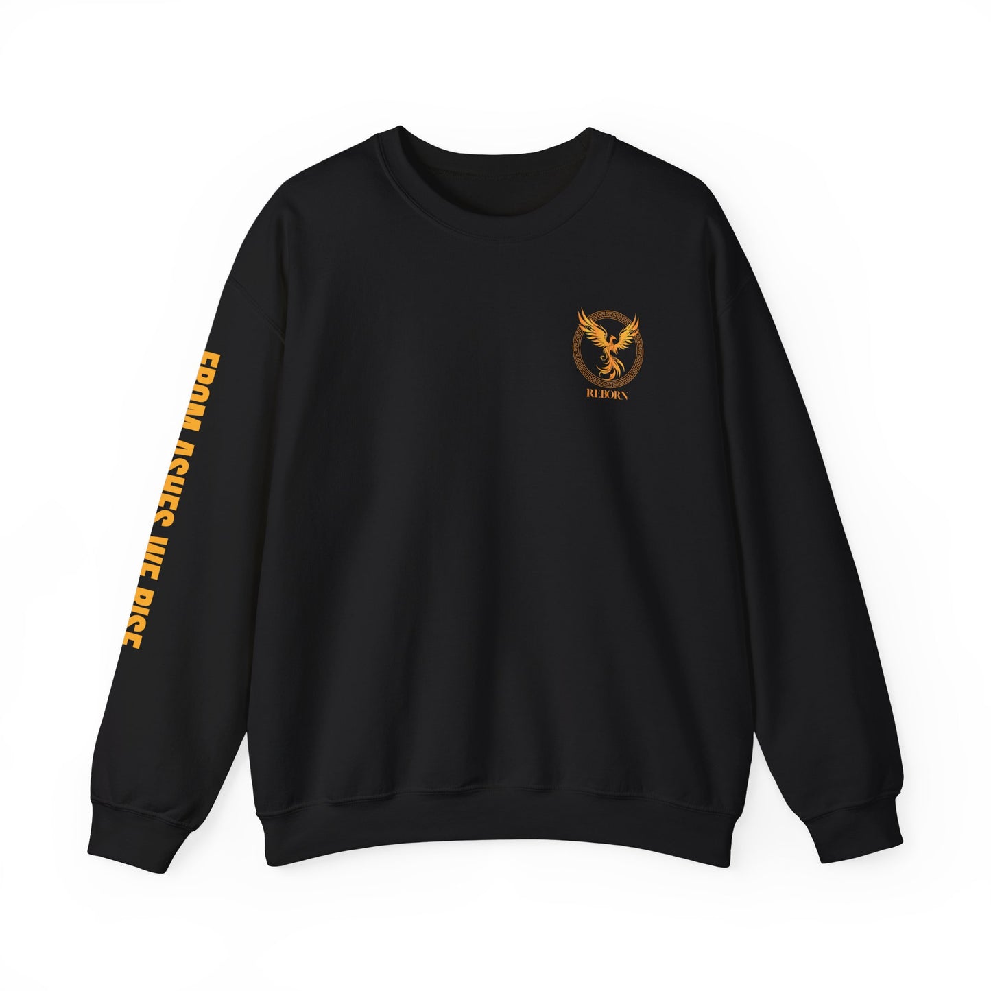 Phoenix Reborn Sweatshirt, perfect for Phoenix lovers, mythology enthusiasts, cozy winter nights, gift for fantasy fans, mythical creature